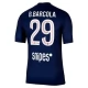 Paris Saint Germain B.Barcola 29 Heimtrikot 2025-2026 Günstige Fußballtrikots