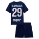 Paris Saint Germain B.Barcola 29 Heimtrikot Kinder 2025-2026 Günstige Fußballtrikots
