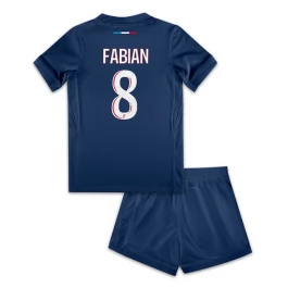 Paris Saint Germain Fabian 8 Heimtrikot Kinder 2024-2025 Günstige Fußballtrikots