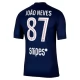 Paris Saint Germain João Neves 87 Heimtrikot 2025-2026 Günstige Fußballtrikots