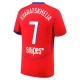 Paris Saint Germain Kvaratskhelia 7 Ausweichtrikot 2025-2026 Günstige Fußballtrikots