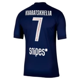 Paris Saint Germain Kvaratskhelia 7 Heimtrikot 2025-2026 Günstige Fußballtrikots