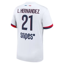 Paris Saint Germain L.Hernandez 21 Auswärtstrikot 2025-2026 Günstige Fußballtrikots Paris Saint Germain L.Hernandez 21 Auswärtstrikot 2025-2026 Günstige Fußballtrikots