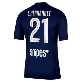 Paris Saint Germain L.Hernandez 21 Heimtrikot 2025-2026 Günstige Fußballtrikots Paris Saint Germain L.Hernandez 21 Heimtrikot 2025-2026 Günstige Fußballtrikots