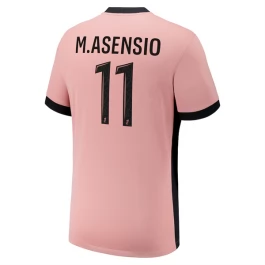 Paris Saint Germain M.Asensio 11 Ausweichtrikot 2024-2025 Günstige Fußballtrikots