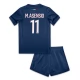 Paris Saint Germain M.Asensio 11 Heimtrikot Kinder 2024-2025 Günstige Fußballtrikots