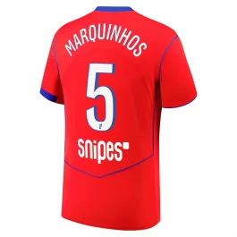 Paris Saint Germain Marquinhos 5 Ausweichtrikot 2025-2026 Günstige Fußballtrikots Paris Saint Germain Marquinhos 5 Ausweichtrikot 2025-2026 Günstige Fußballtrikots