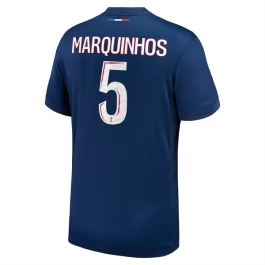 Paris Saint Germain Marquinhos 5 Heimtrikot 2024-2025 Günstige Fußballtrikots