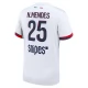 Paris Saint Germain N.Mendes 25 Auswärtstrikot 2025-2026 Günstige Fußballtrikots Paris Saint Germain N.Mendes 25 Auswärtstrikot 2025-2026 Günstige Fußballtrikots