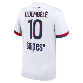Paris Saint Germain O.Dembélé 10 Auswärtstrikot 2025-2026 Günstige Fußballtrikots