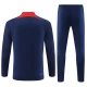Paris Saint Germain PSG Trainingsanzüge 2023-24 - 1-4 Zip Navy