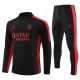 Paris Saint Germain PSG Trainingsanzüge 2023-24 - 1-4 Zip Schwarz Rot Paris Saint Germain PSG Trainingsanzüge 2023-24 - 1-4 Zip Schwarz Rot