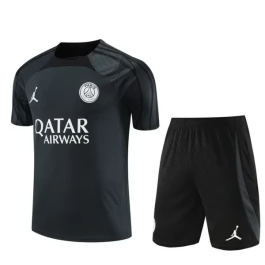 Paris Saint Germain PSG Trainingsshirt Anzüge 2023-24 - Schwarz Weiß