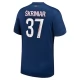 Paris Saint Germain Skriniar 37 Heimtrikot 2024-2025 Günstige Fußballtrikots