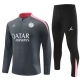 Paris Saint Germain Trainingsanzüge 2024-25 - 1-4 Zip Grau