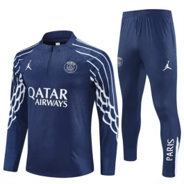 Paris Saint Germain Trainingsanzüge 2025-26 - 1-4 Zip Champions League Blau