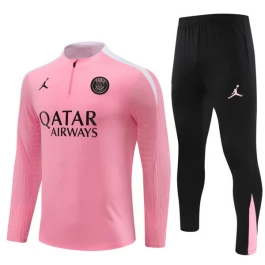 Paris Saint Germain Trainingsanzüge Kinder 2024-25 - 1-4 Zip Pink