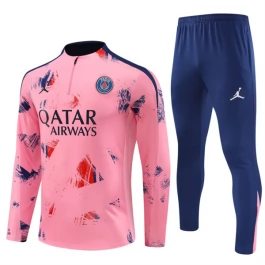 Paris Saint Germain Trainingsanzüge Kinder 2024-25 - 1-4 Zip Pink