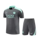 Paris Saint Germain Trainingsshirt Anzüge 2024-25 - Shorts Grau