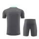 Paris Saint Germain Trainingsshirt Anzüge 2024-25 - Shorts Grau