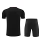 Paris Saint Germain Trainingsshirt Anzüge 2024-25 - Shorts Schwarz Pink