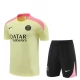 Paris Saint Germain Trainingsshirt Anzüge Kinder 2024-25 - Shorts Gelb Paris Saint Germain Trainingsshirt Anzüge Kinder 2024-25 - Shorts Gelb