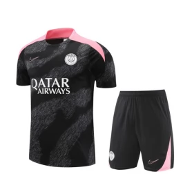 Paris Saint Germain Trainingsshirt Anzüge Kinder 2024-25 - Shorts Schwarz Paris Saint Germain Trainingsshirt Anzüge Kinder 2024-25 - Shorts Schwarz