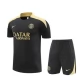 Paris Saint Germain Trainingsshirt Anzüge Kinder 2024-25 - Shorts Schwarz Gold Paris Saint Germain Trainingsshirt Anzüge Kinder 2024-25 - Shorts Schwarz Gold