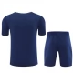 Paris Saint Germain Trainingsshirt Anzüge Kinder 2025-26 - Shorts Blau