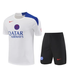Paris Saint Germain Trainingsshirtanzug 2025-26 - Shorts Weiß