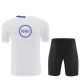 Paris Saint Germain Trainingsshirtanzug Kinder 2025-26 - Shorts Weiß