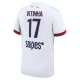 Paris Saint Germain Vitinha 17 Auswärtstrikot 2025-2026 Günstige Fußballtrikots