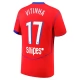 Paris Saint Germain Vitinha 17 Ausweichtrikot 2025-2026 Günstige Fußballtrikots