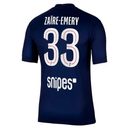 Paris Saint Germain Zaïre-Emery 33 Heimtrikot 2025-2026 Günstige Fußballtrikots