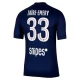 Paris Saint Germain Zaïre-Emery 33 Heimtrikot 2025-2026 Günstige Fußballtrikots
