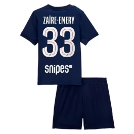 Paris Saint Germain Zaïre-Emery 33 Heimtrikot Kinder 2025-2026 Günstige Fußballtrikots