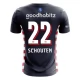 PSV Eindhoven Schouten 22 Auswärtstrikot 2025-2026 Günstige Fußballtrikots