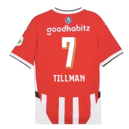 PSV Eindhoven Tillman 7 Heimtrikot 2024-2025 Günstige Fußballtrikots