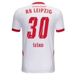 RB Leipzig Šeško 30 Heimtrikot 2024-2025 Günstige Fußballtrikots