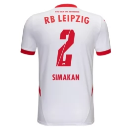 RB Leipzig Simakan 2 Heimtrikot 2024-2025 Günstige Fußballtrikots