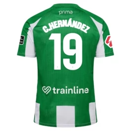 Real Betis Balompié C.Hernández 19 Heimtrikot 2025-2026 Günstige Fußballtrikots