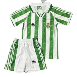 Real Betis Balompié Heimtrikot Kinder Retro 1995-1997 Günstige Fußballtrikots