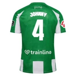 Real Betis Balompié Johnny 4 Heimtrikot 2025-2026 Günstige Fußballtrikots