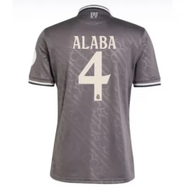 Real Madrid Alaba 4 Ausweichtrikot 2024-2025 Günstige Fußballtrikots