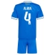 Real Madrid Alaba 4 Ausweichtrikot Kinder 2025-2026 Günstige Fußballtrikots