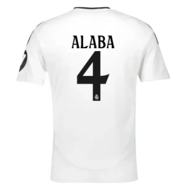 Real Madrid Alaba 4 Heimtrikot 2024-2025 Günstige Fußballtrikots