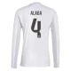 Real Madrid Alaba 4 Heimtrikot 2025-2026 L/S Günstige Fußballtrikots