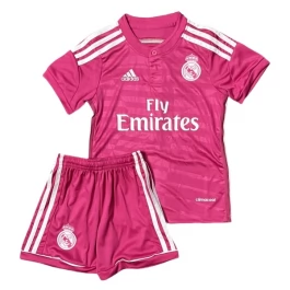 Real Madrid Auswärtstrikot Kinder Retro 2014-2015 Günstige Fußballtrikots