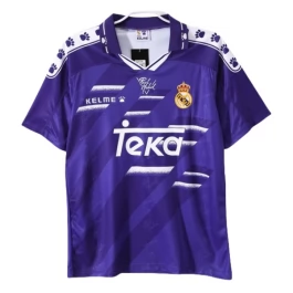 Real Madrid Auswärtstrikot Retro 1994-1996 Günstige Fußballtrikots