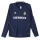 Real Madrid Auswärtstrikot Retro 2005-2006 L/S Günstige Fußballtrikots
